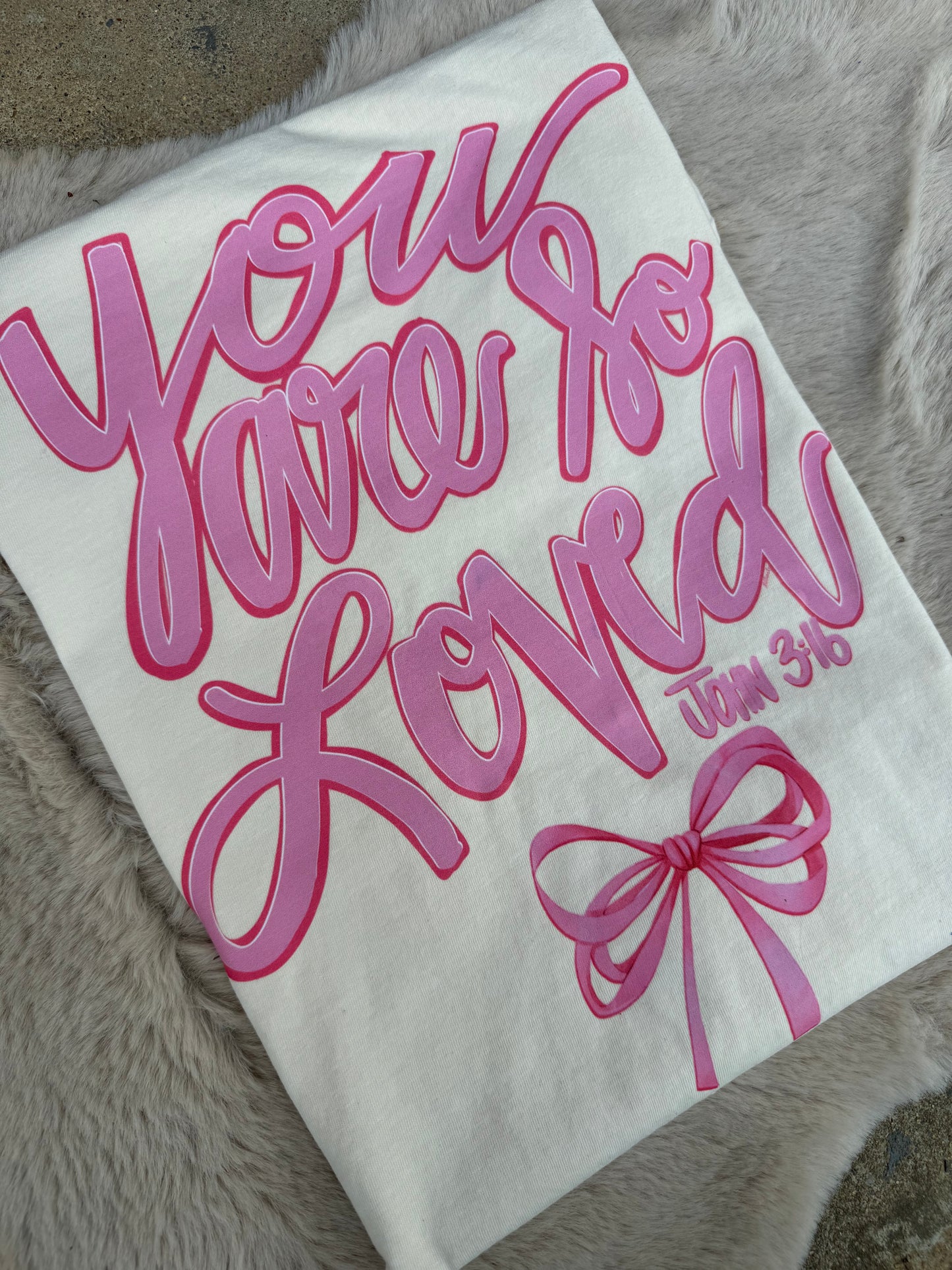 You are loved (cc tee)