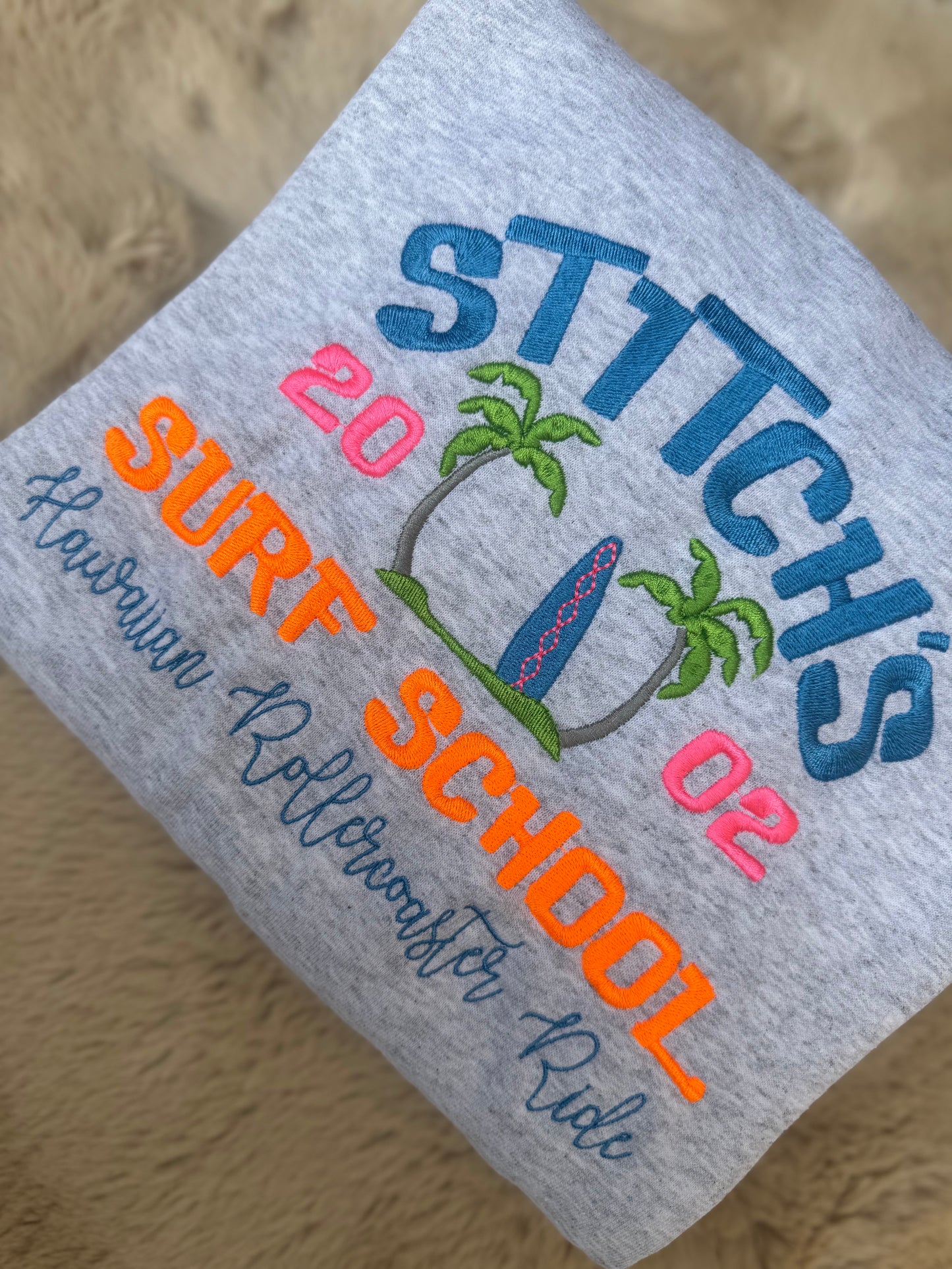 Surf school crewneck