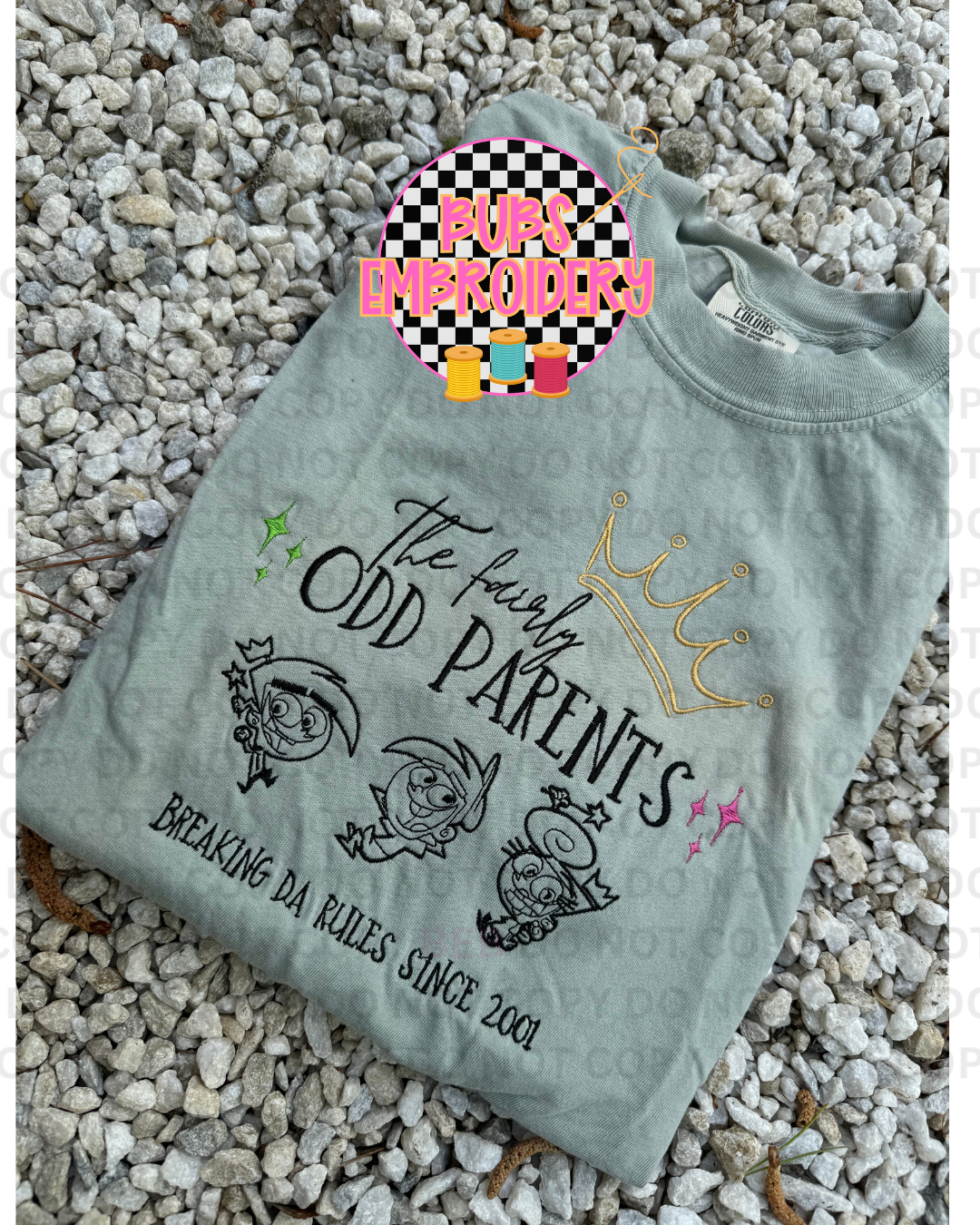 **The Pink Place** comfort color tee