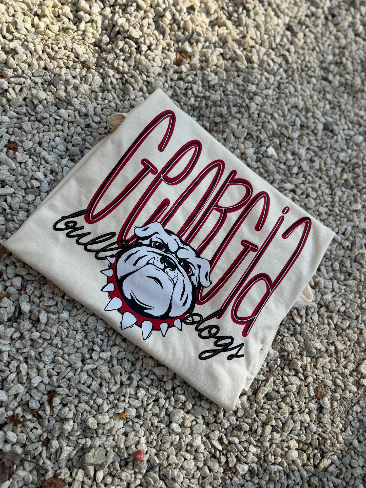 Georgia Bulldogs doodle (dtf)