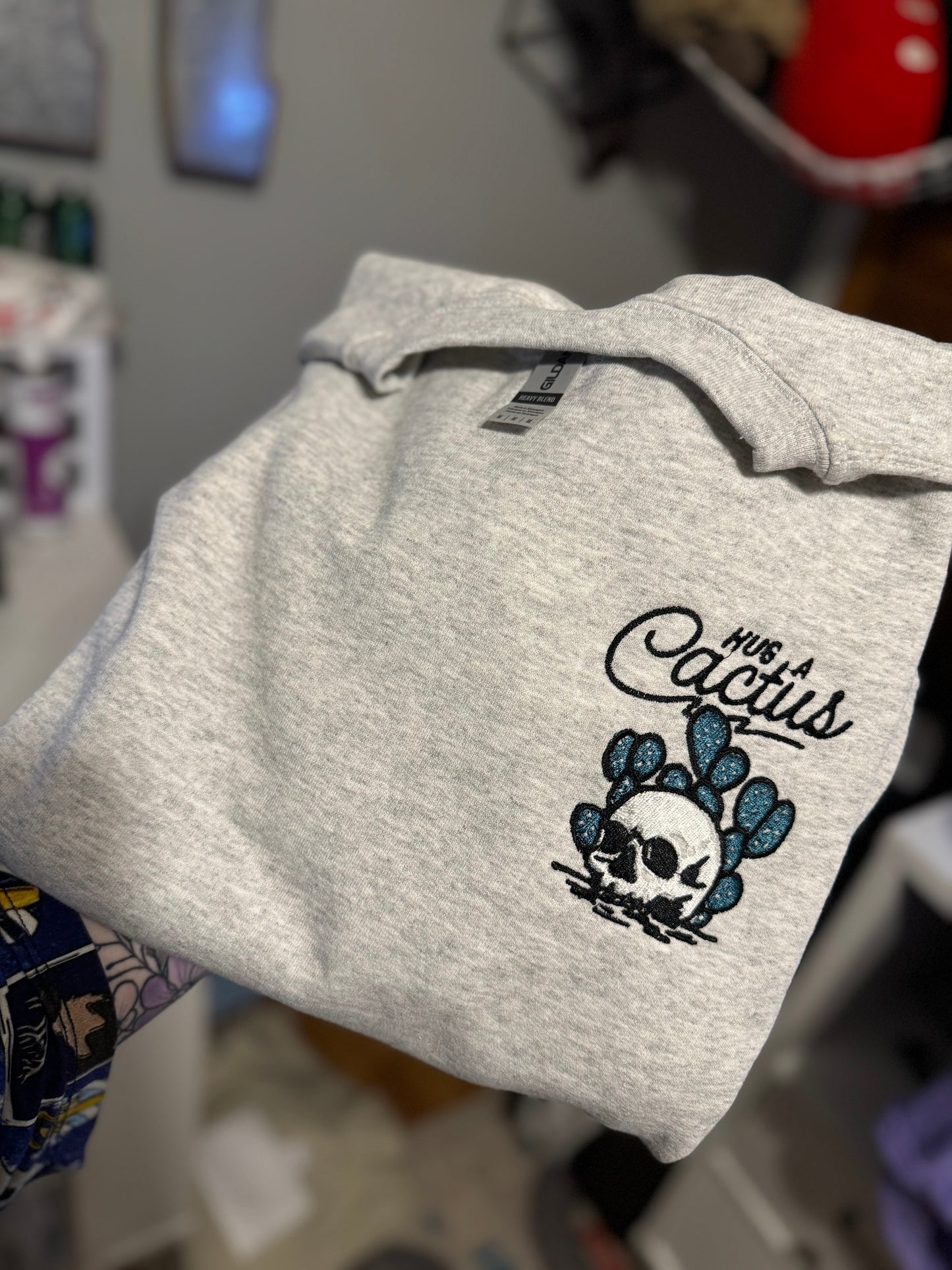 Hug a cactus sweatshirt