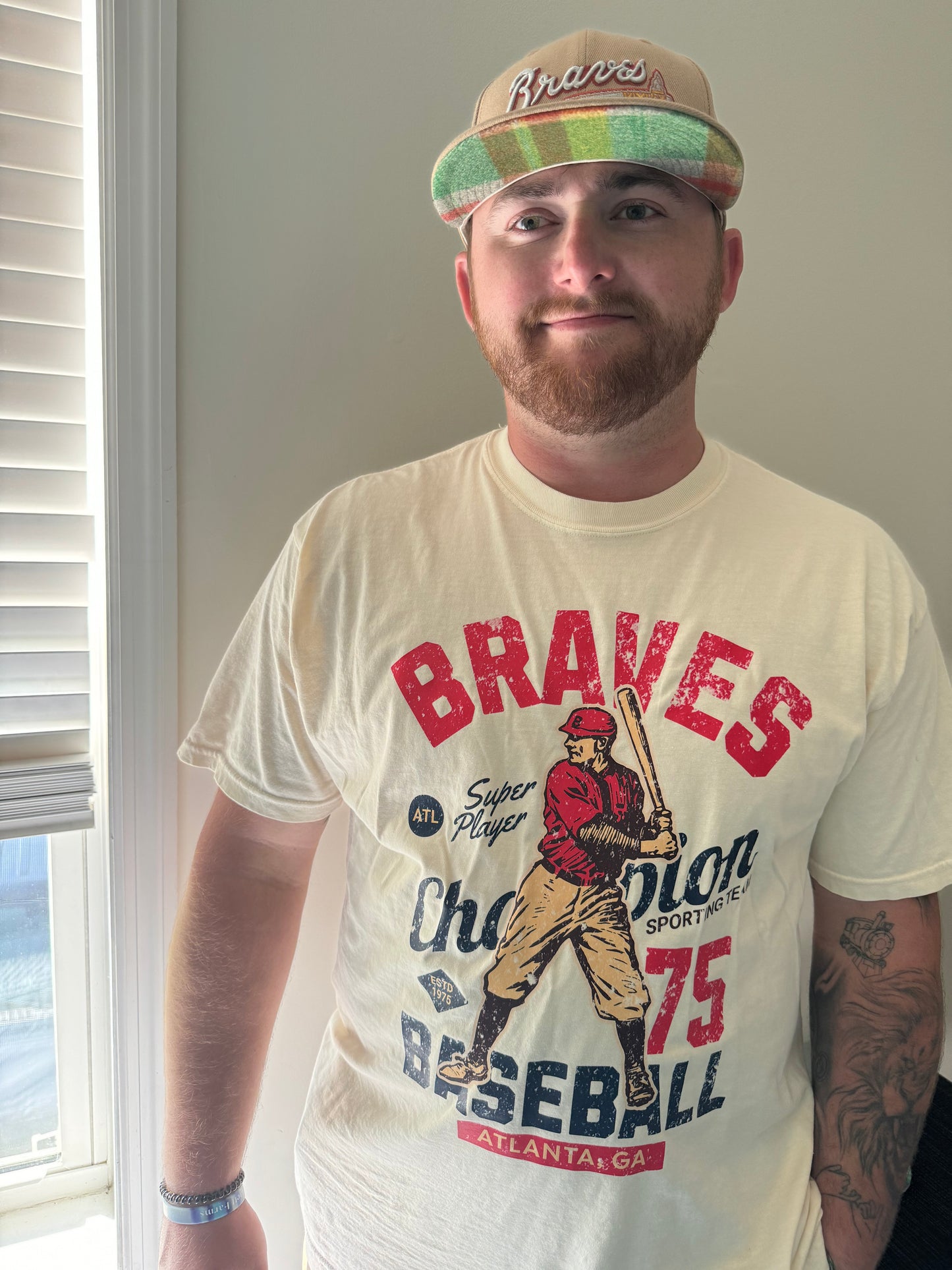 Braves graphic tee (comfort color)