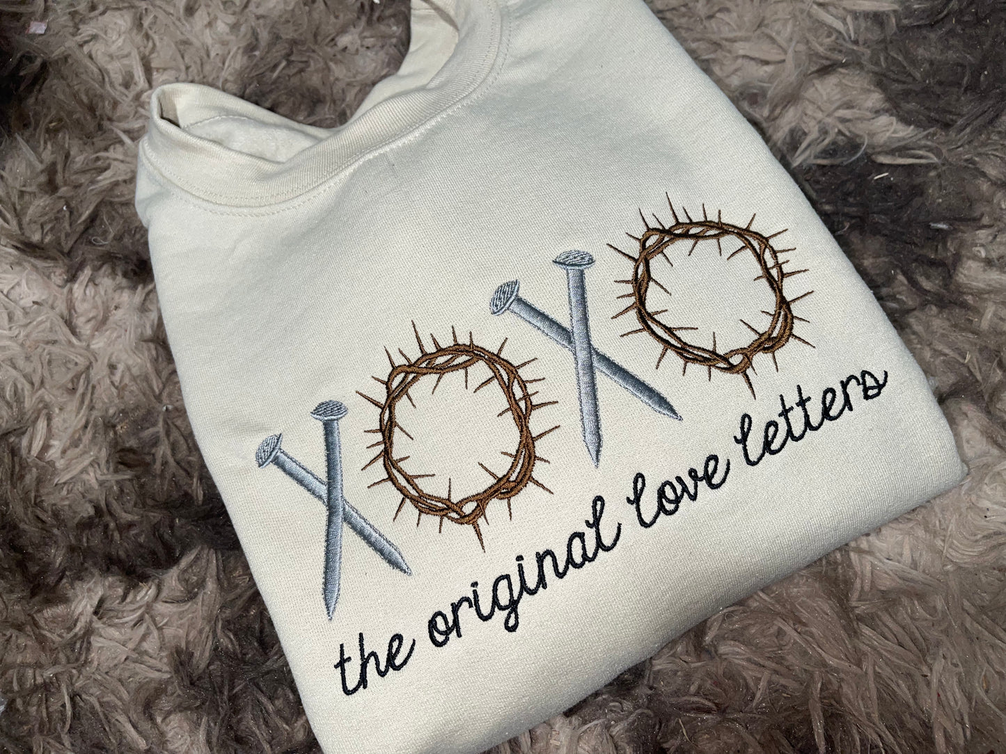 The OG love letters PULLOVER (embroidery)
