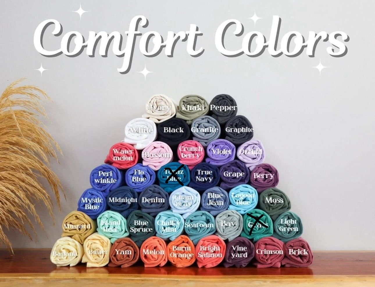 CH pocket comfort color tees