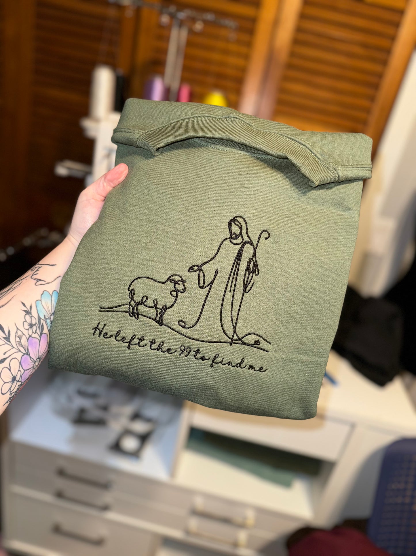 He left the 99 to find me