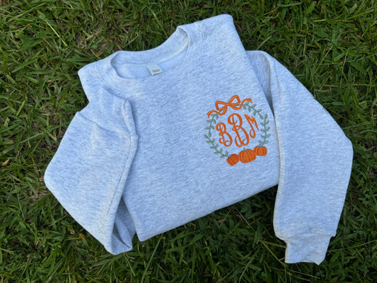 Fall monogram