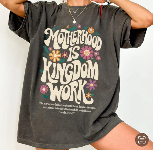 Motherhood is kingdom work