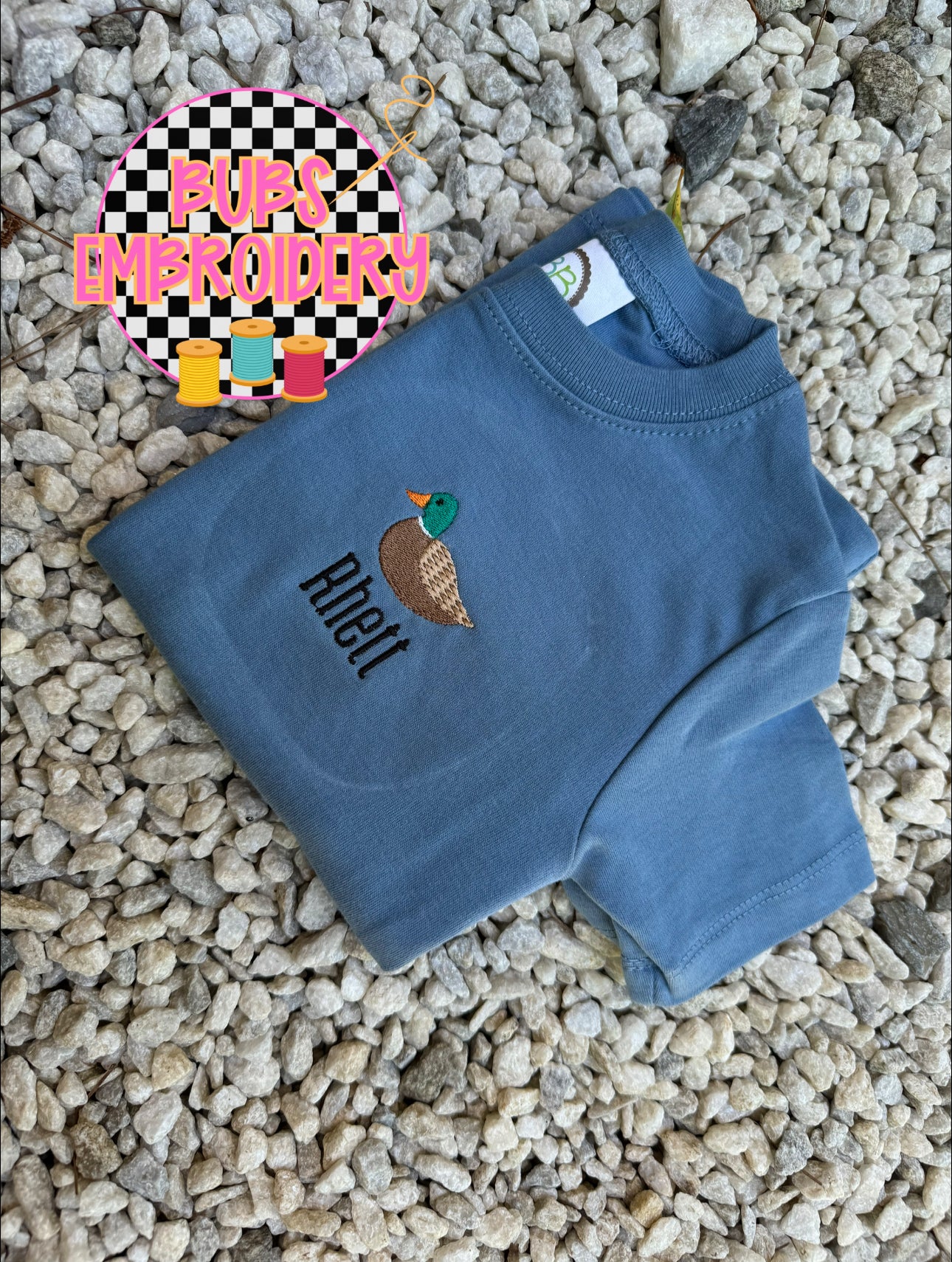 Toddler icon/name pocket tee
