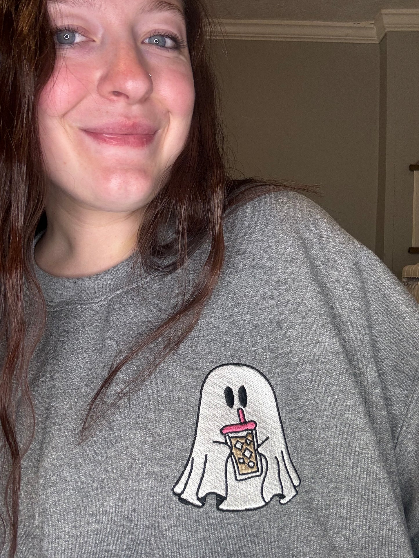 Iced coffee ghost