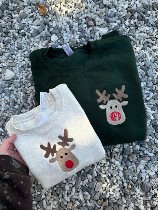 Custom Reindeer sweatshirts