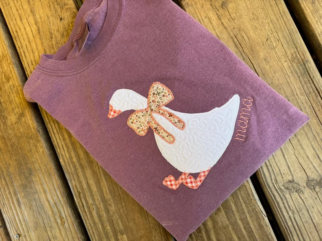 Personalized Applique goose