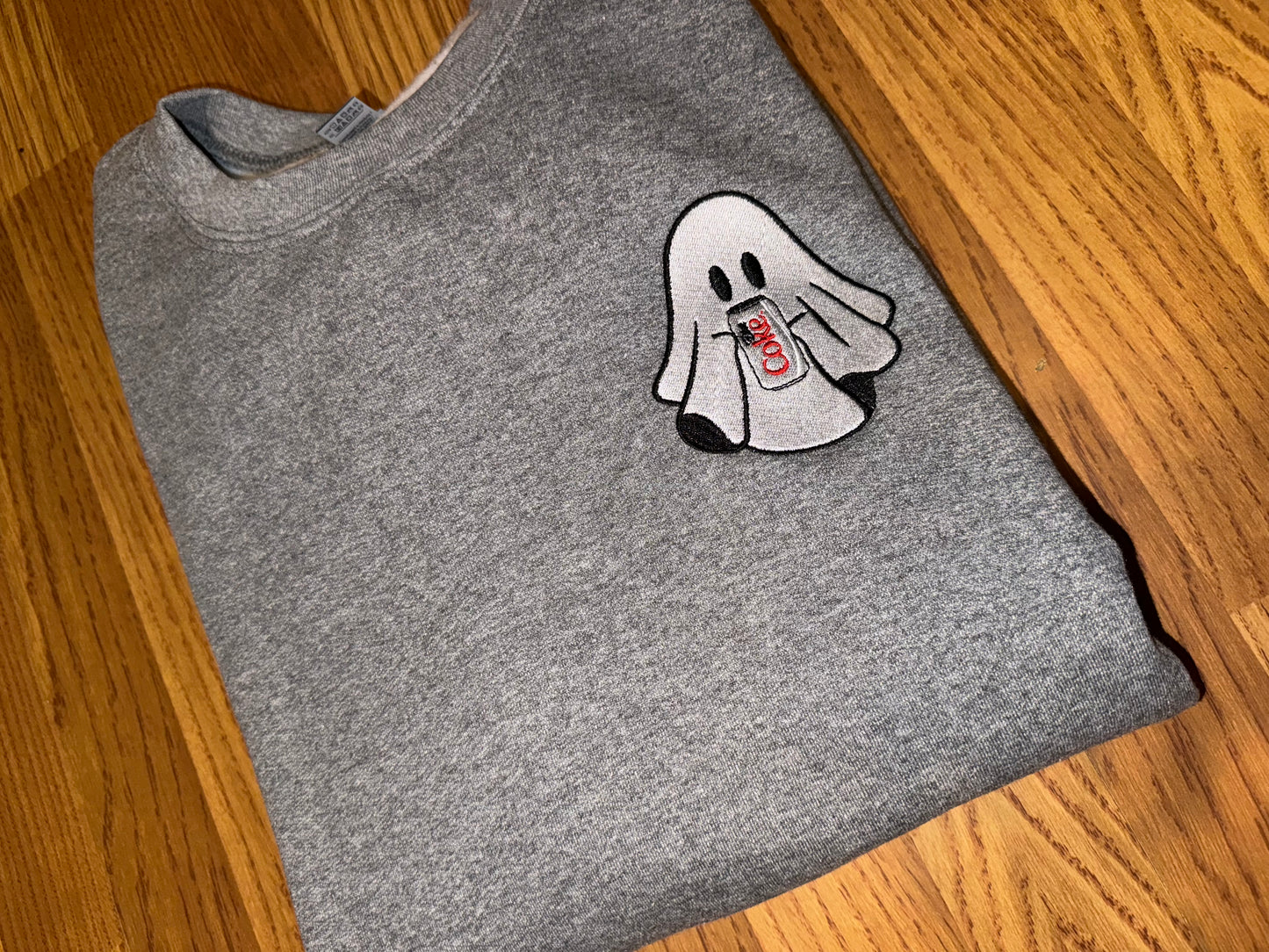 Diet Coke ghost sweatshirt