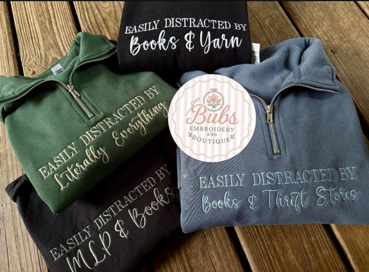 Easily distracted by …. (Fill in the blank)