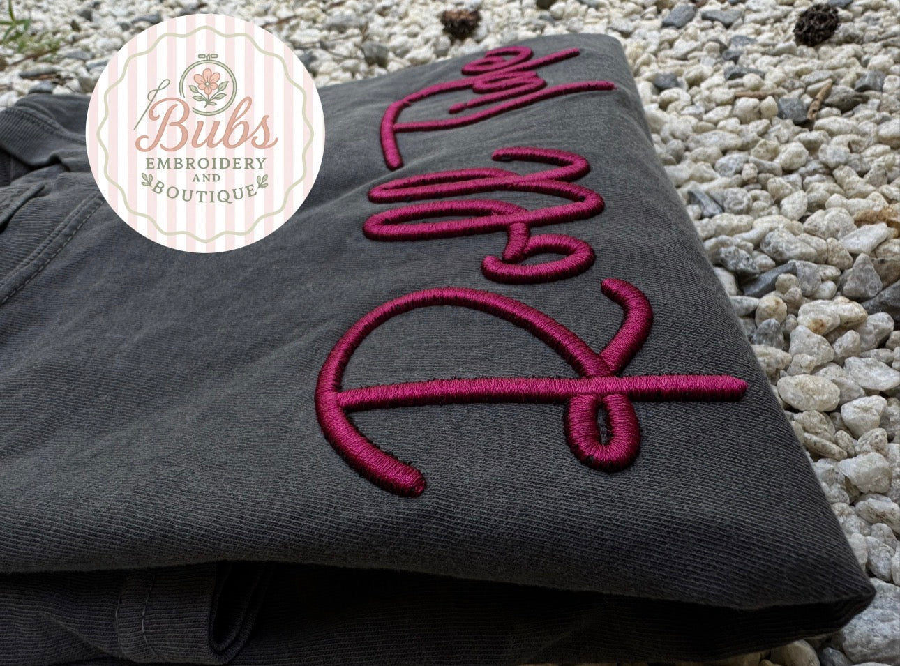 Roll Tide PUFF Embroidery🐘