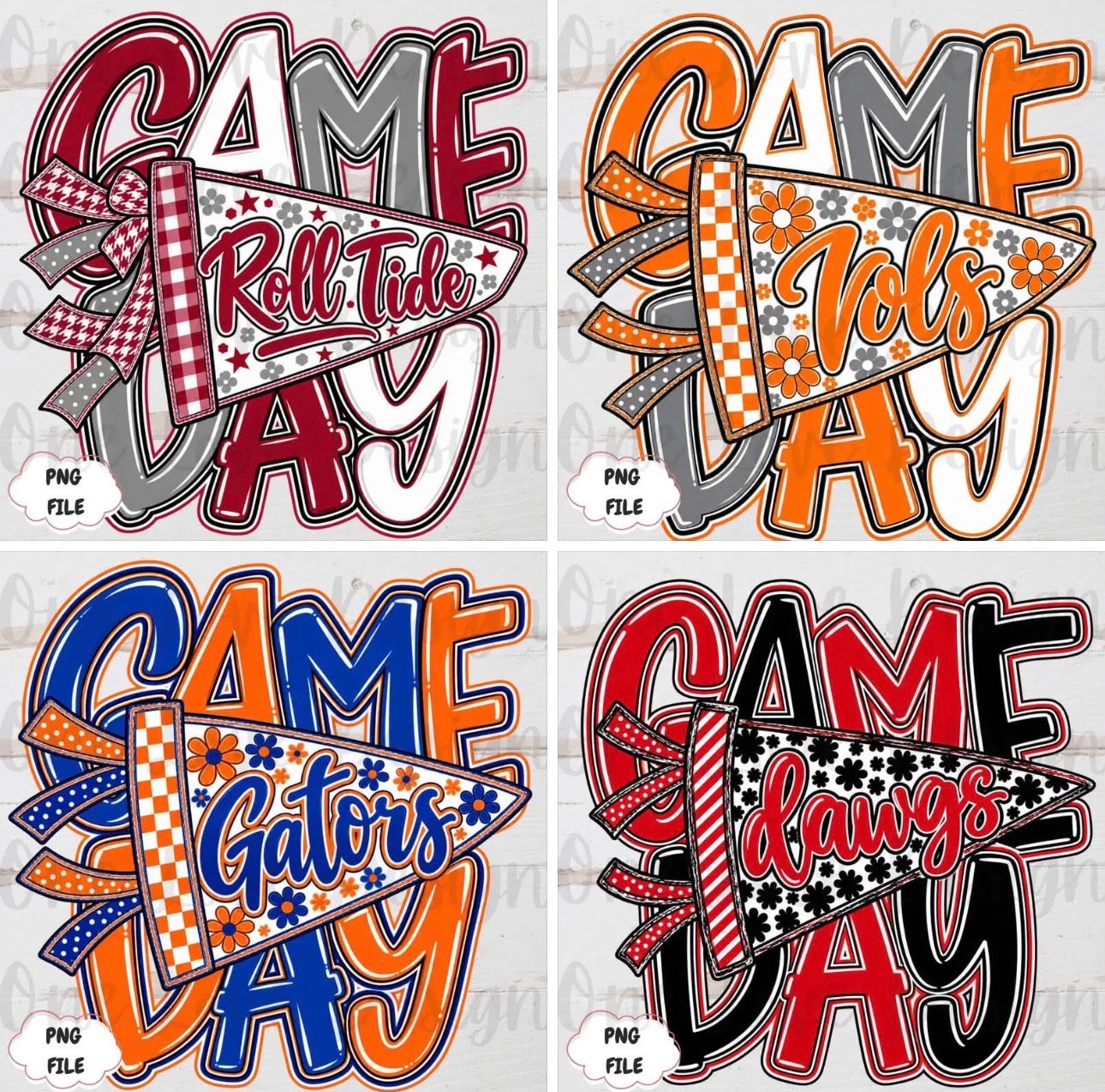 Game day college football teams