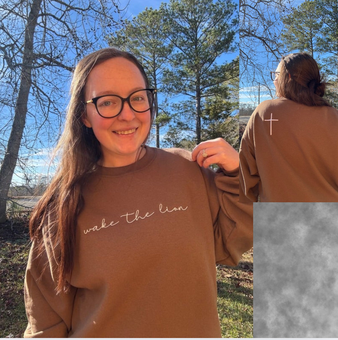 He first loved us embroidery