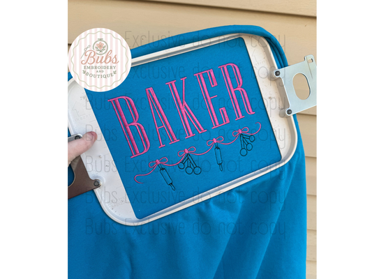 Baker ✨Bubs Org design✨