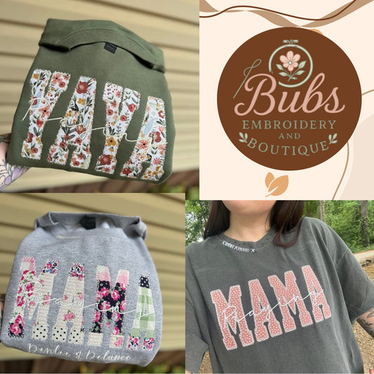 Praying mama/custom title