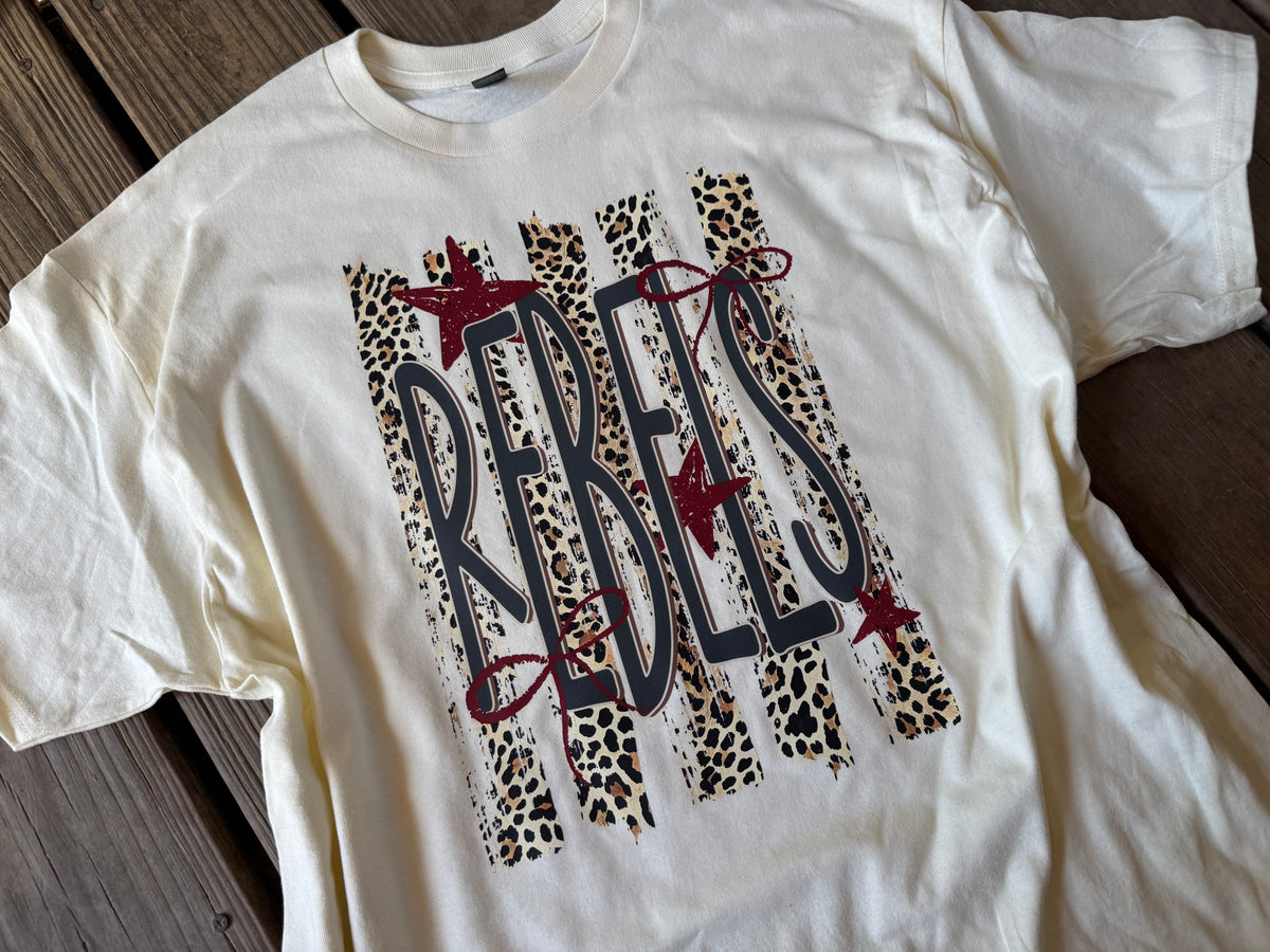 Leopard stripe rebels (dtf transfer)