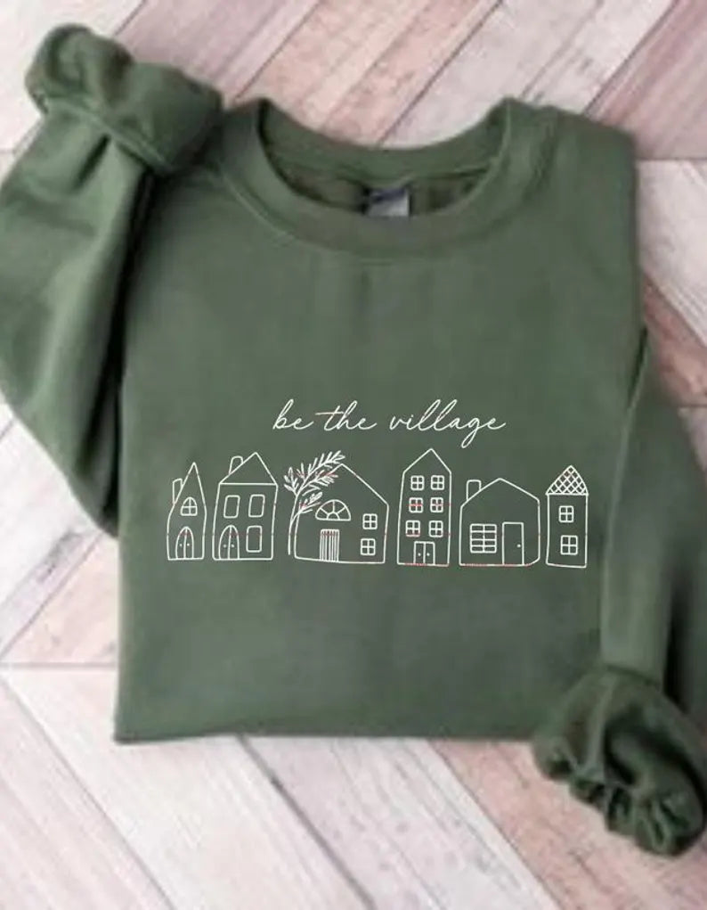 ✨ be the village fundraiser tee/sweatshirt✨