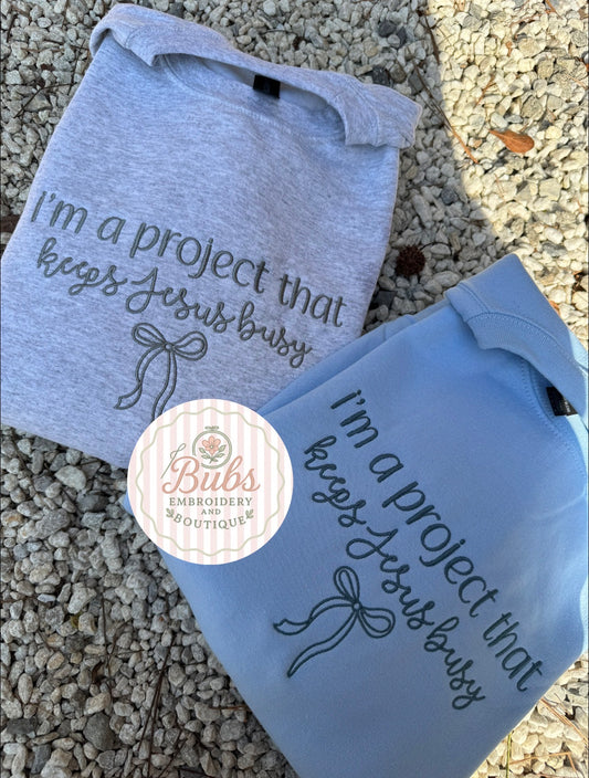 The project that keeps Jesus busy