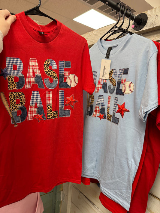 Baseball patchwork (dtf)