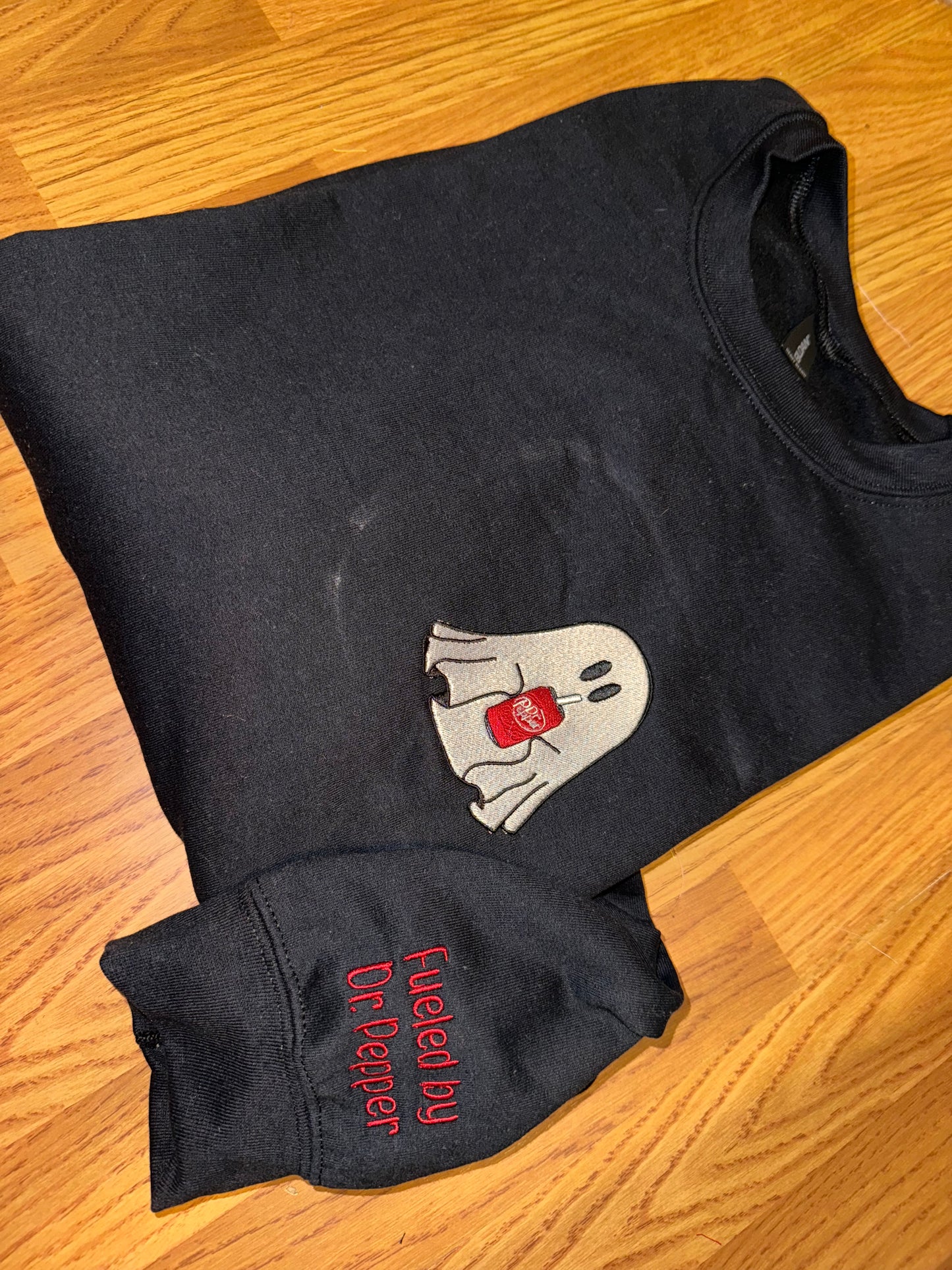 Dr Pepper ghost sweatshirt