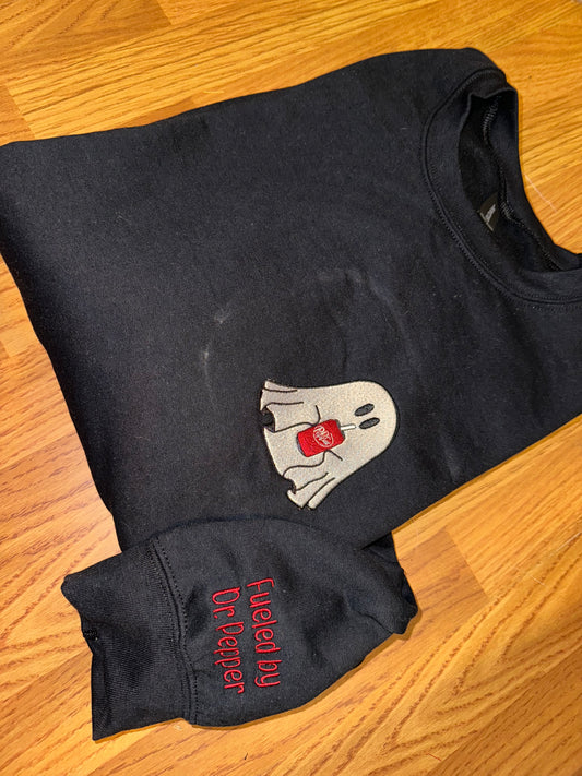 Dr Pepper ghost sweatshirt