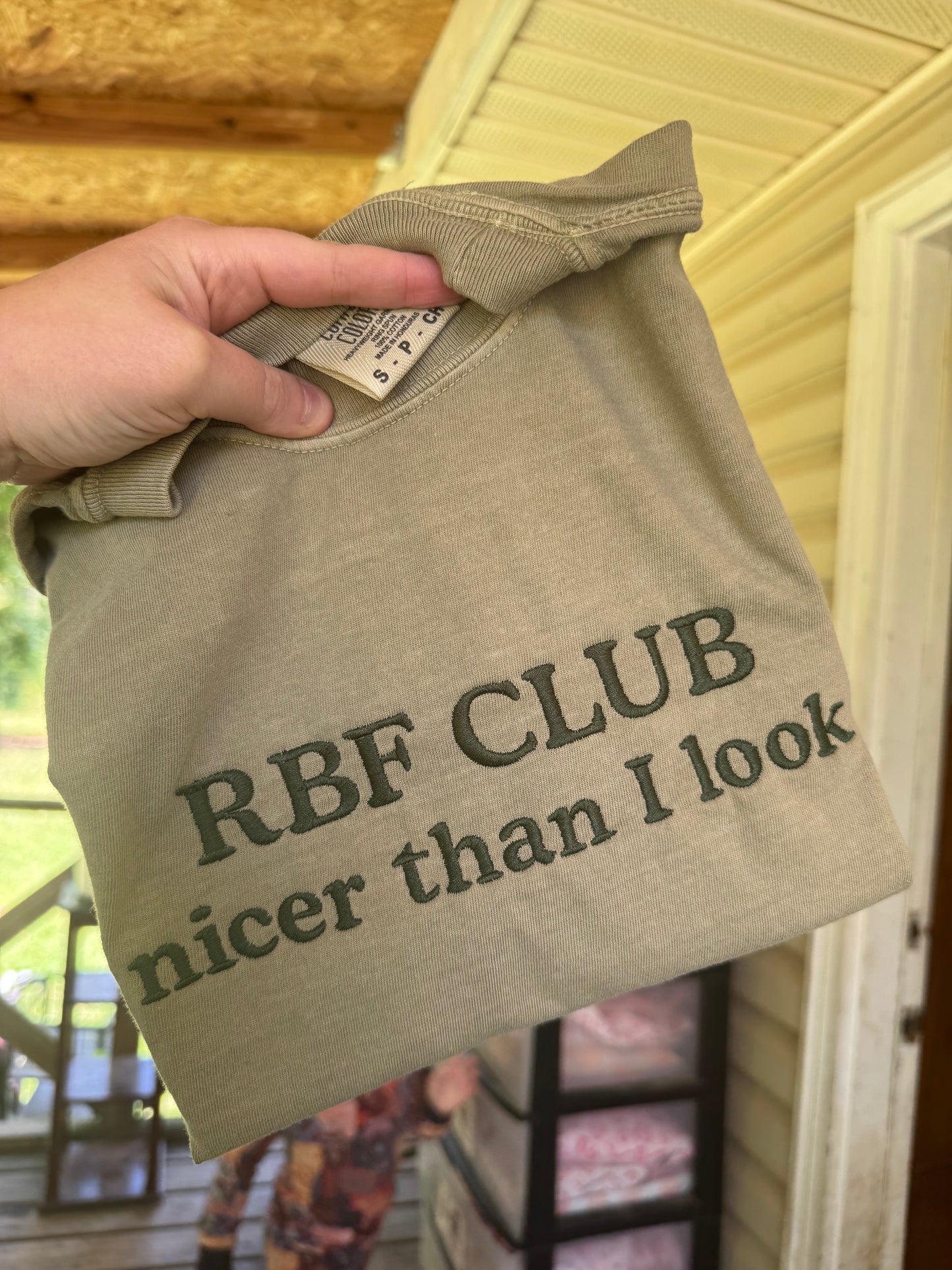 RBF CLUB- nicer than I look embroidery