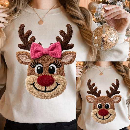 Adult reindeer (dtf graphic)