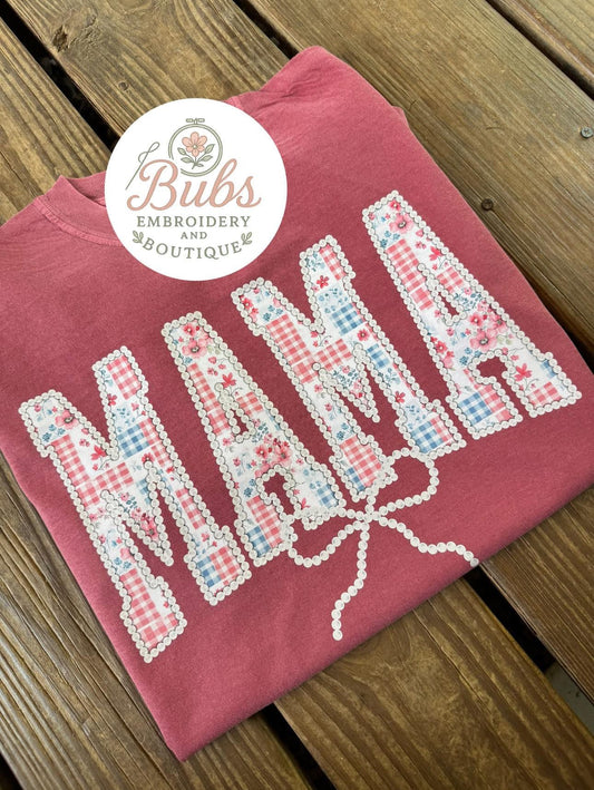 Name with lace detail (dtf transfer)