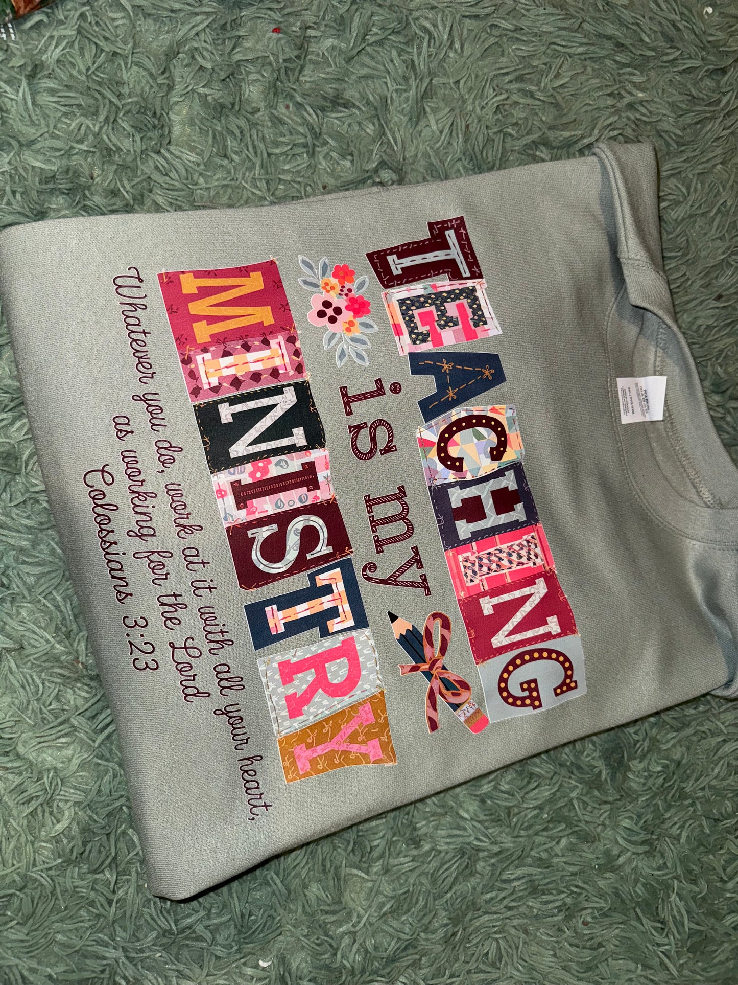 Teaching is my ministry (dtf)