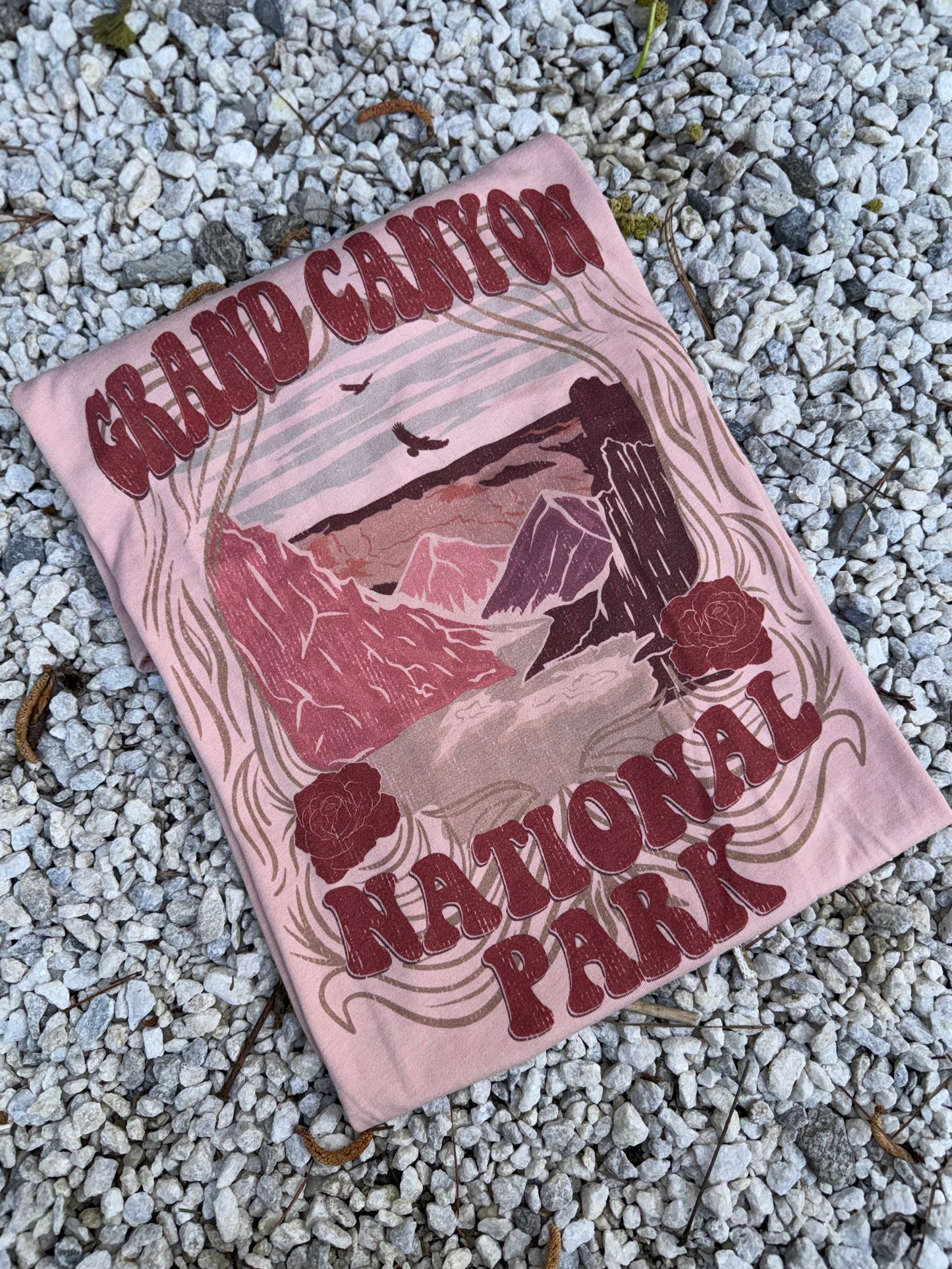 **The Pink Place**  grand canyon graphic tee