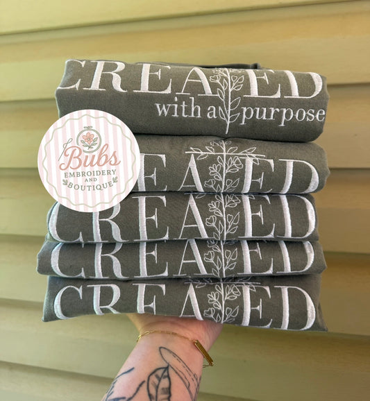 Created with a purpose