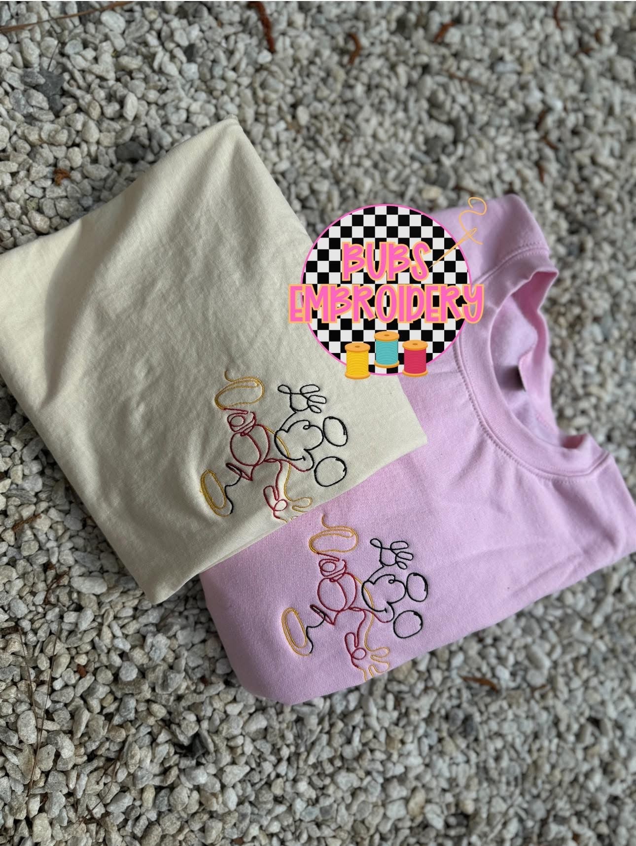 Doodle Mickey pocket