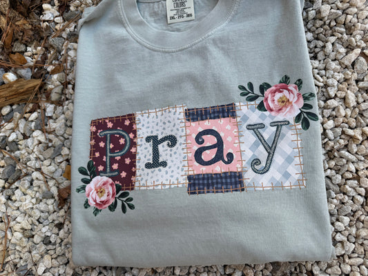 Patchwork pray (dtf)