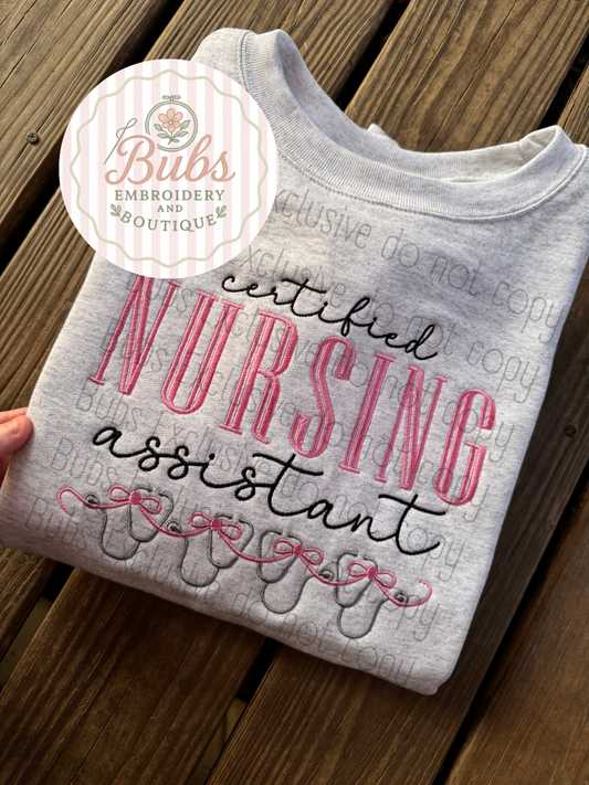 Certified nursing assistant ✨Bubs Org design✨