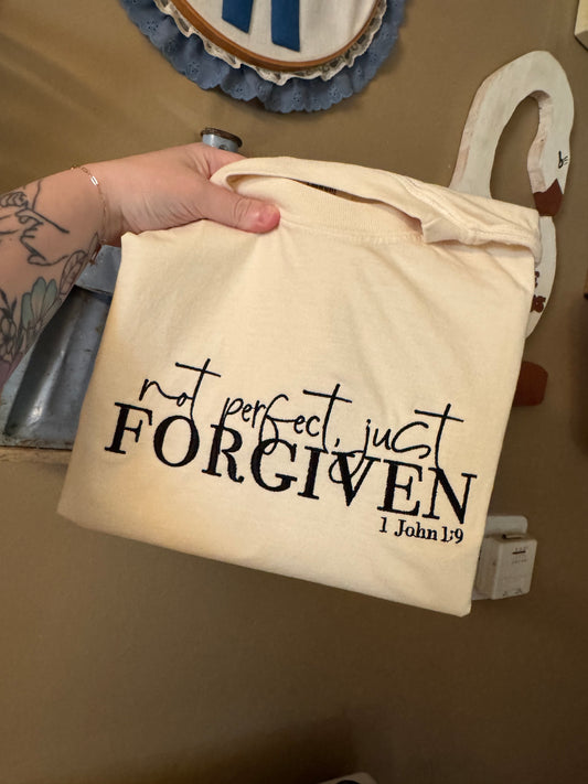 Not perfect just forgiven