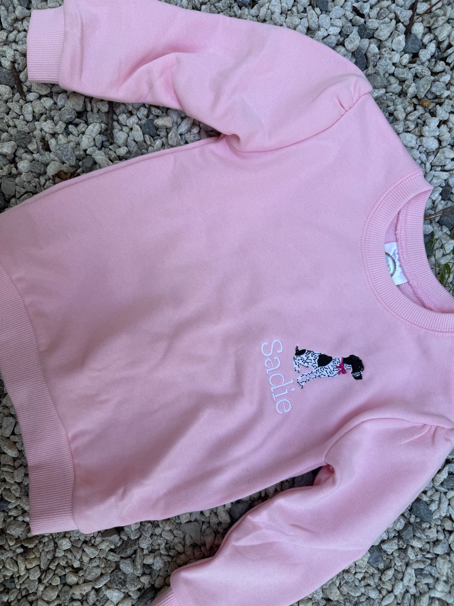 GSP toddler/youth pocket embroidery sweatshirt (custom name)