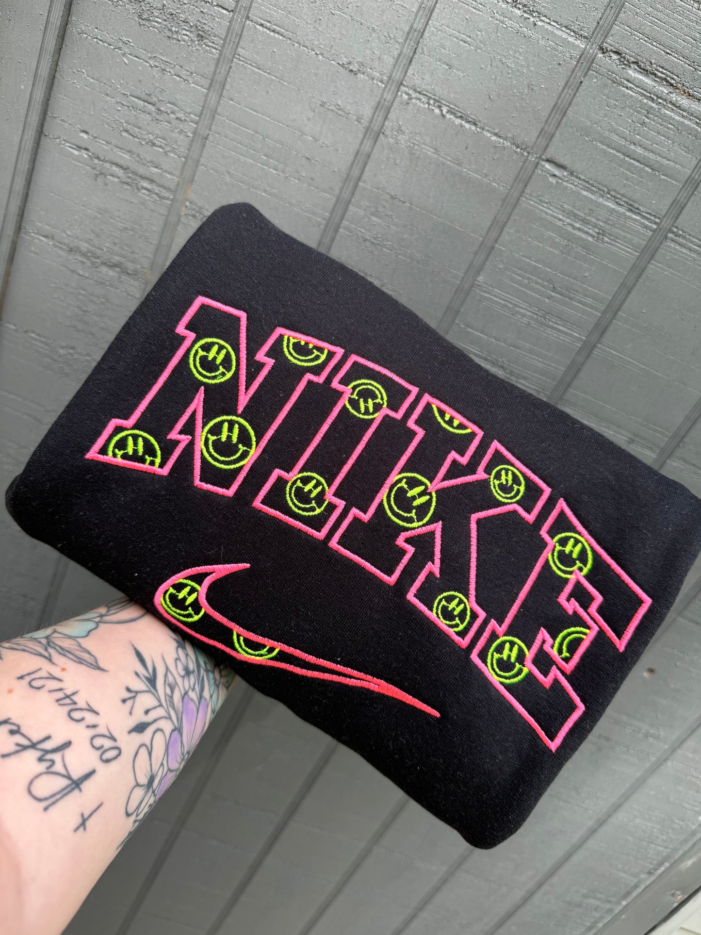 Smiley inspired sweatshirt