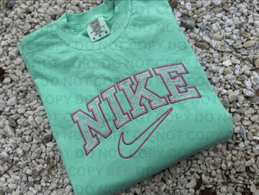 NKE double lined comfort color tee