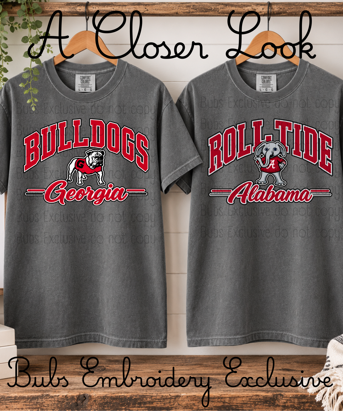 Varsity style school spirit (customs available)