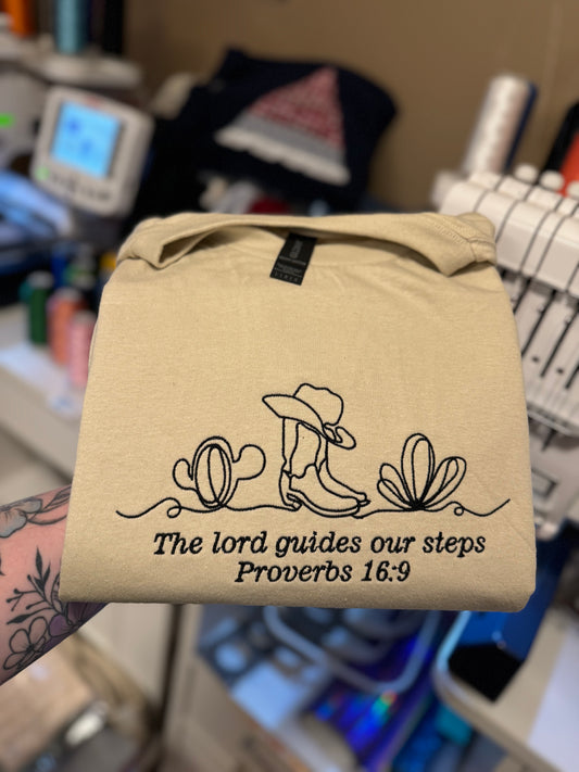 The Lord guides our steps